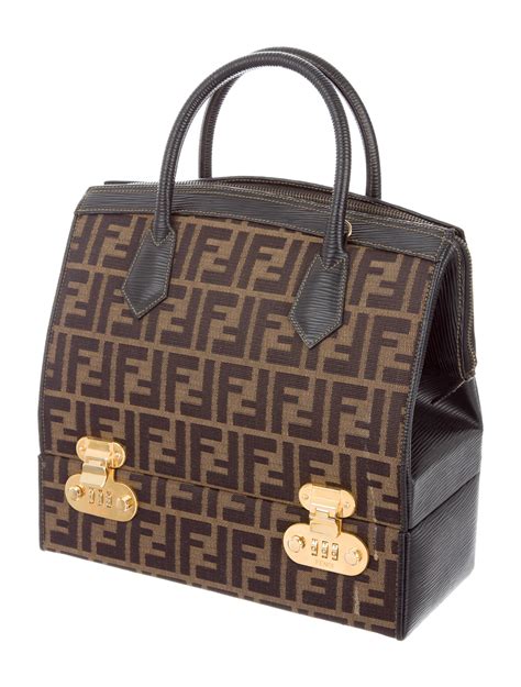 the real real fendi zucca|real fendi bag.